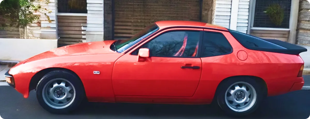 Porsche 924 Side View
